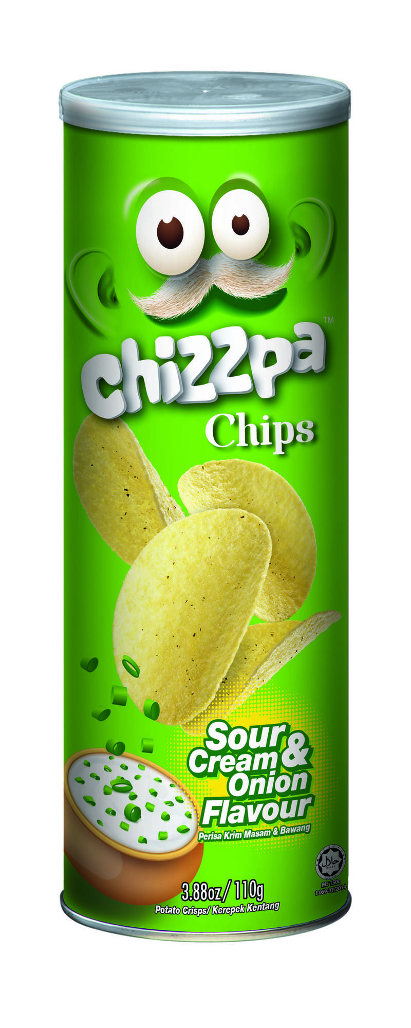 Chizzpa薯片_酸奶洋葱味_3D图