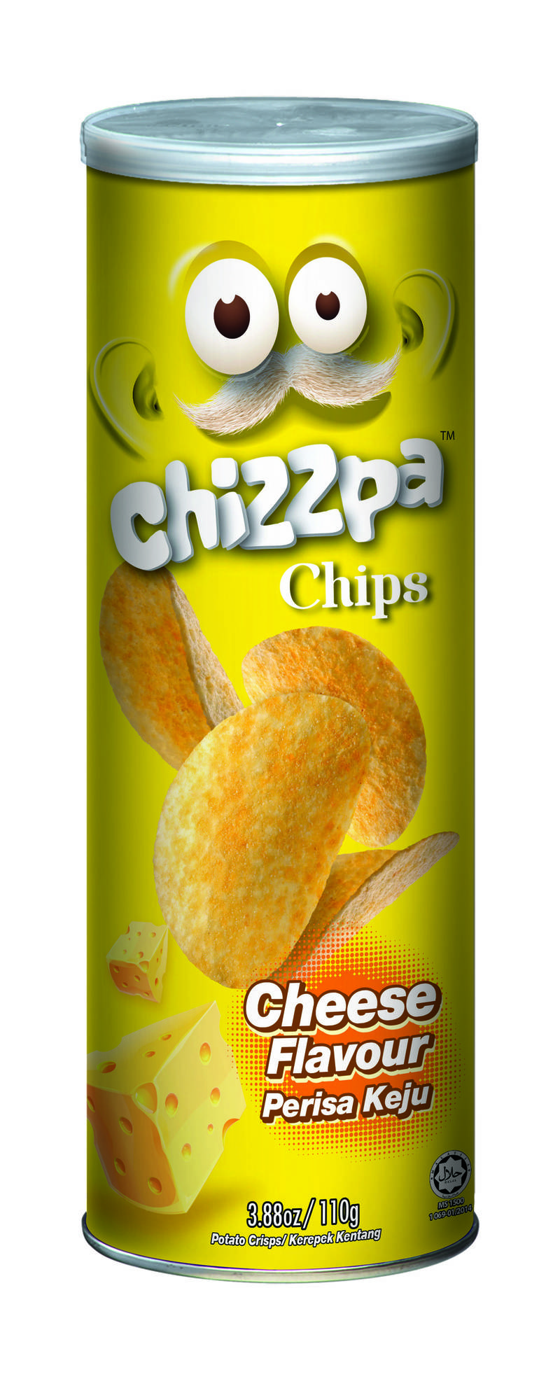 Chizzpa薯片_芝士味_3D图